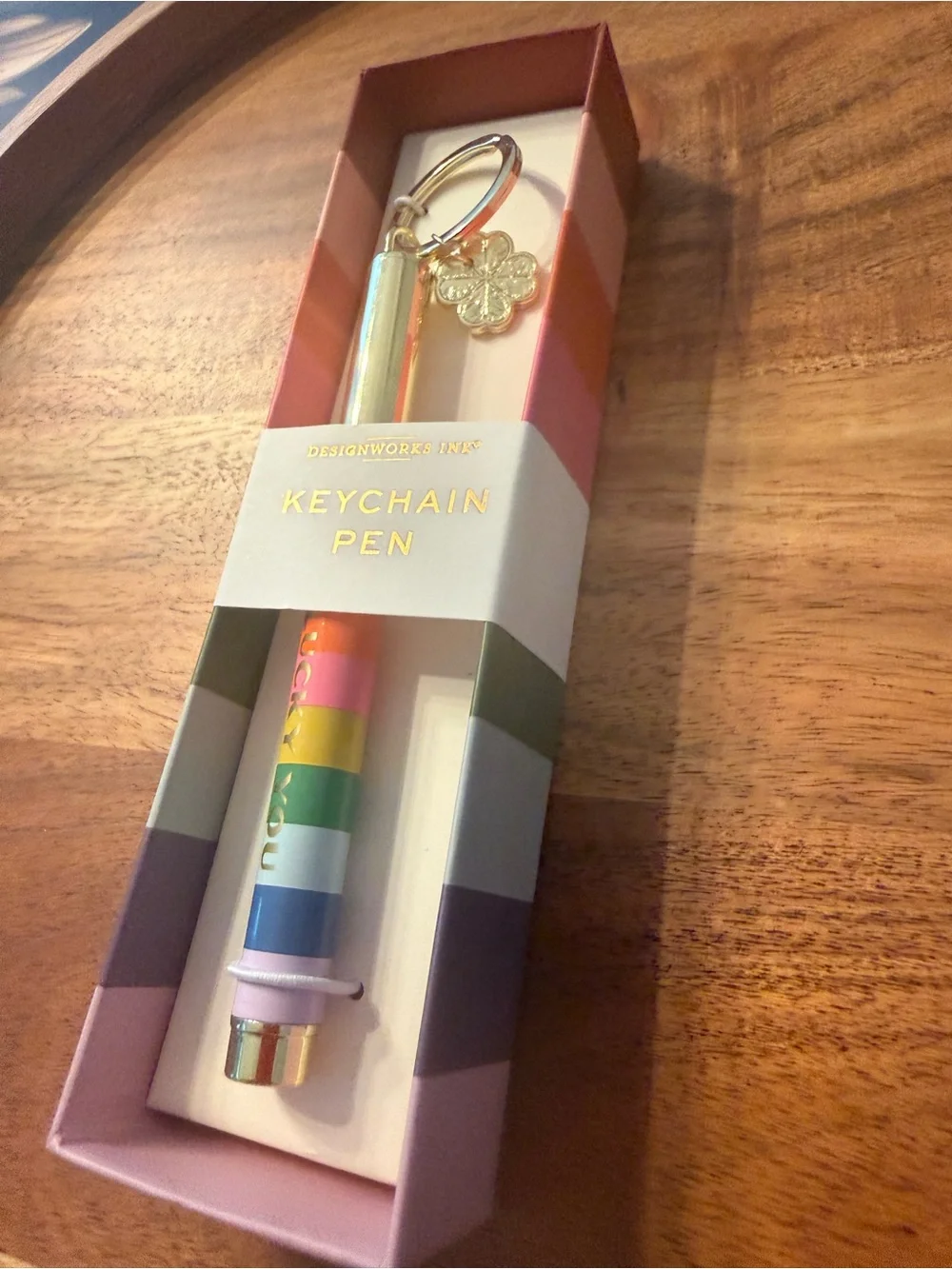 NWT! Keychain Pen cute ballpoint pen in gift box. Brand new in box.